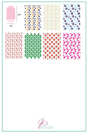 Clear Jelly Stamper- C-42- Pretty Paper- Jolly