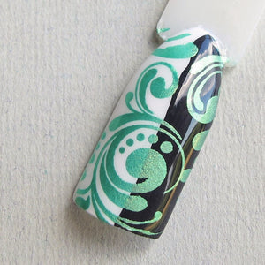 Hit the Bottle "Sweet Child of Lime" Stamping Polish