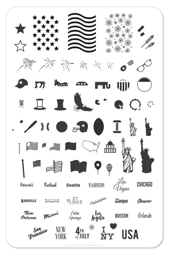 Clear Jelly Stamper- LC-10- USA