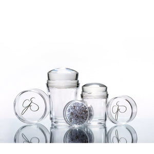 Clear Jelly Stamper- Crystal Stamper - Double Ended with Bling