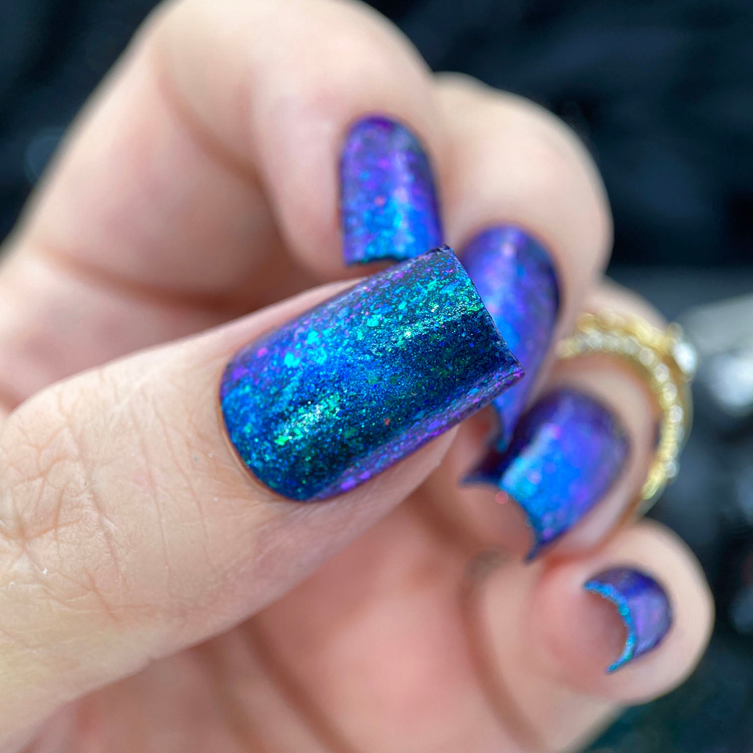 Phoenix- Natural Beauties- Azurite