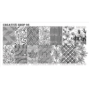 Creative Shop- Stamping Plate- 096