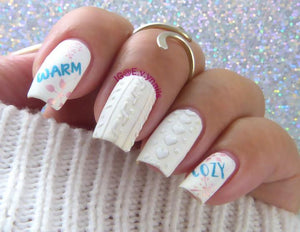 Clear Jelly Stamper- CjS-218- Sweater Textures
