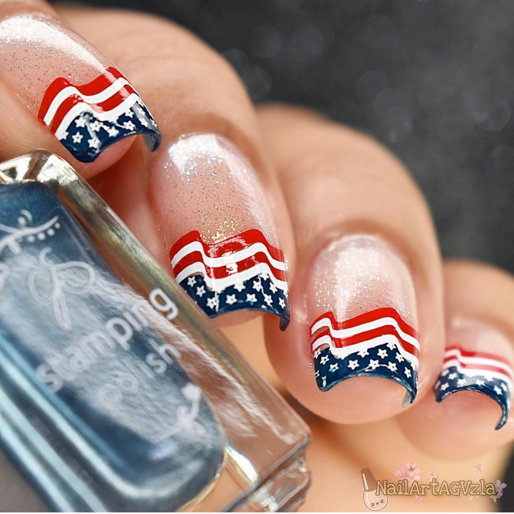 Clear Jelly Stamper- CjS-256- United States of America