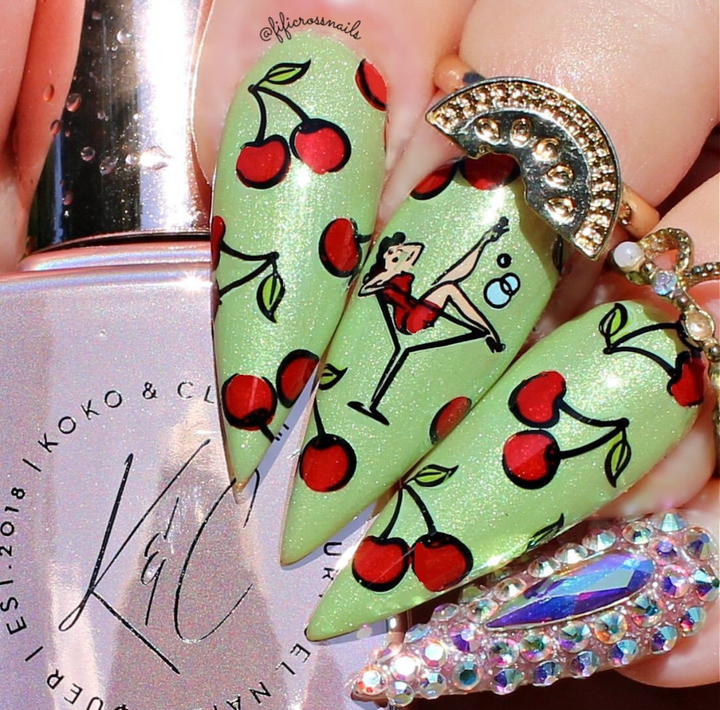 Clear Jelly Stamper- LC-85- Pin-up