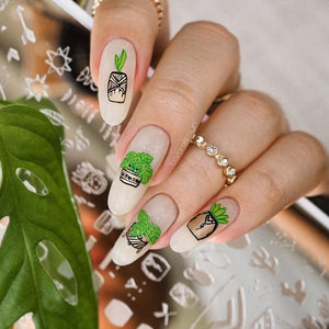 Clear Jelly Stamper- LC-78- Sketched Art by @barbrafeszyn