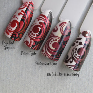 Hit the Bottle "Partners in Wine" Stamping Polish