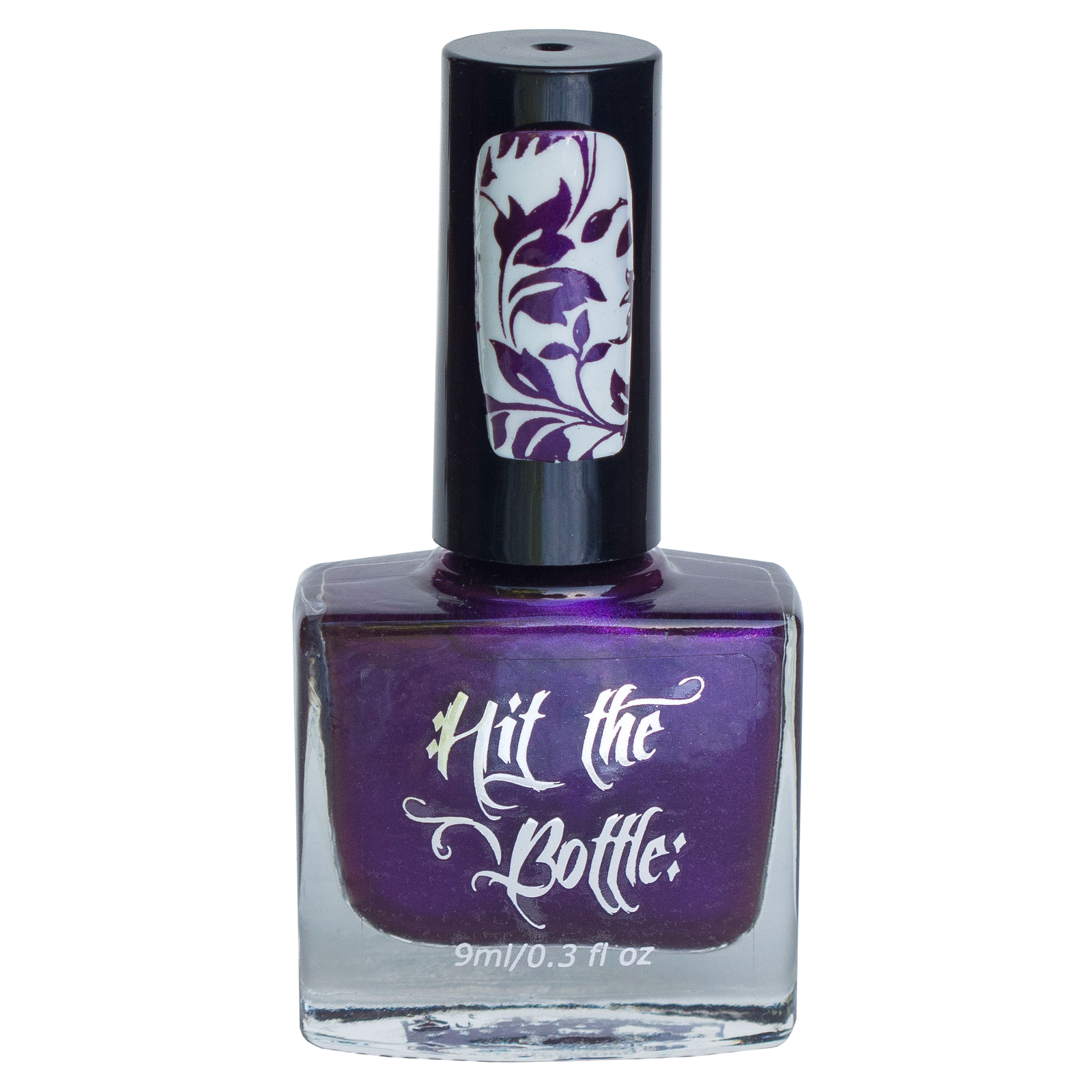 Hit the Bottle "Aubergenie" Stamping Polish