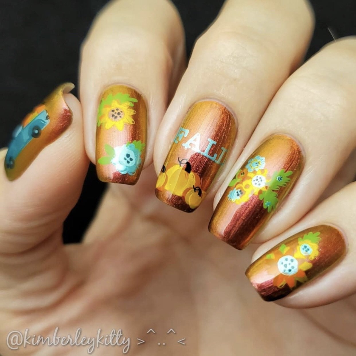 Clear Jelly Stamper- LC-57- Talia's Pumpkin Patch