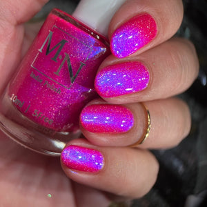 M&N Indie Polish- Fighting for Love and Justice- Pink Sugar Heart Attack