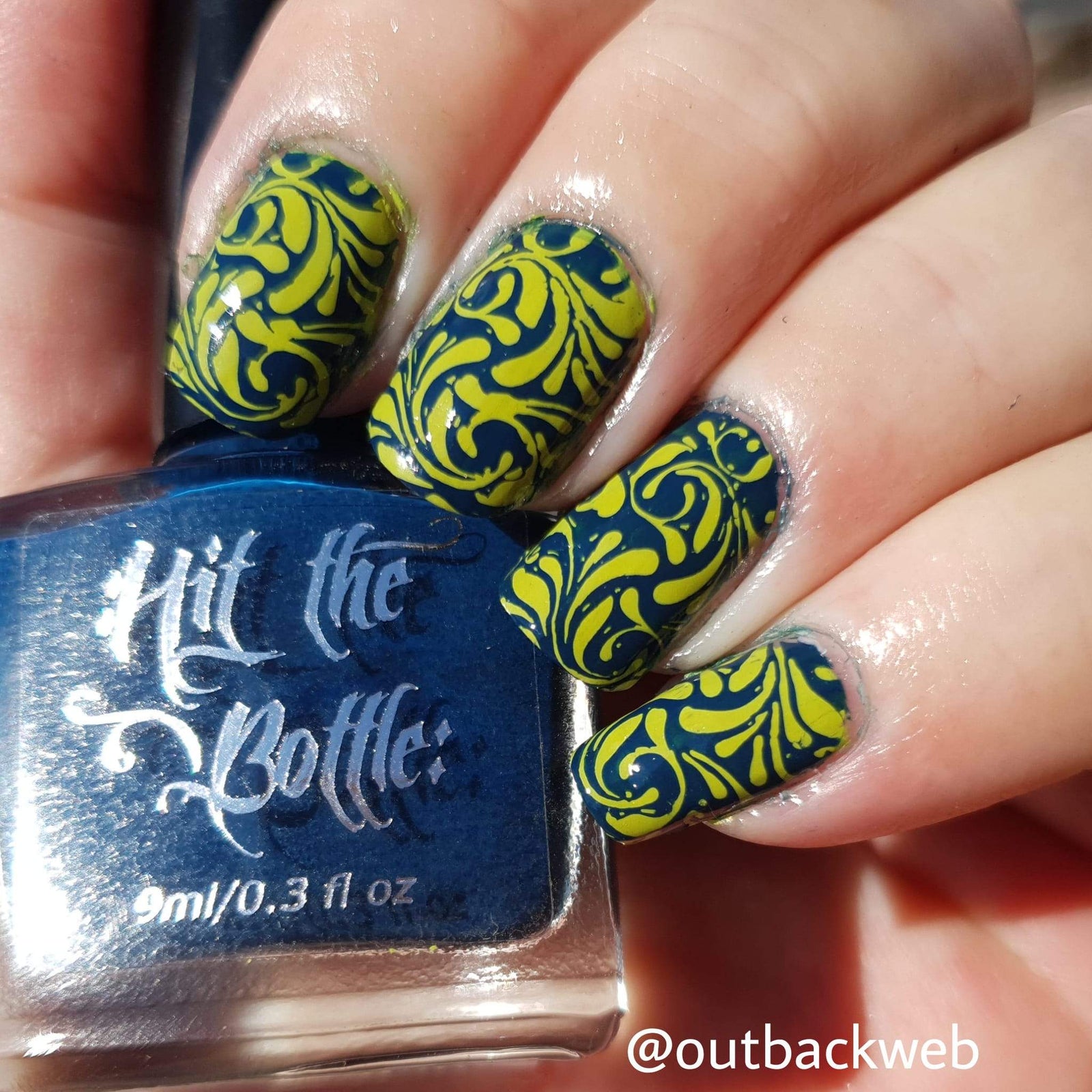 Hit the Bottle "In a Pickle" Stamping Polish