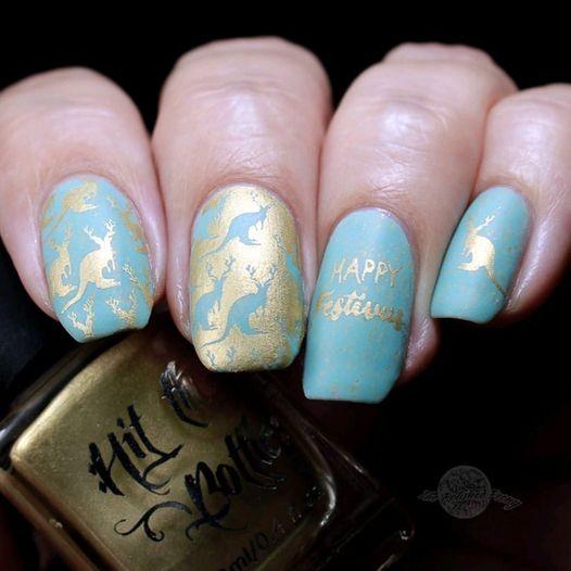 Hit the Bottle- Stamping Plate- Bah Humbug 03