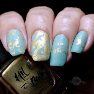 Hit the Bottle- Stamping Plate- Bah Humbug 03