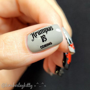 Hit the Bottle- Stamping Plate- Bah Humbug 03