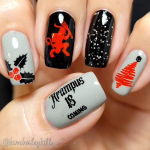 Hit the Bottle- Stamping Plate- Bah Humbug 03