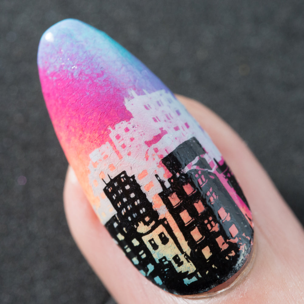 Hit the Bottle- Stamping Plate- Urban Wild Style