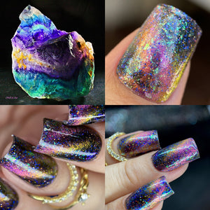 Phoenix- Natural Beauties- Rainbow Fluorite