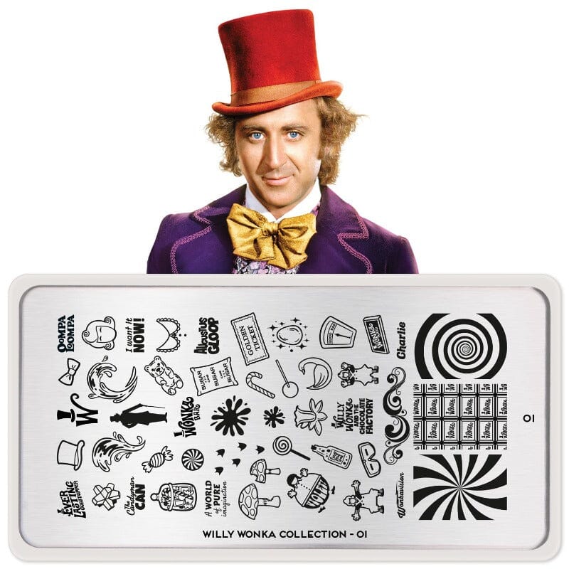 Willy Wonka Plates