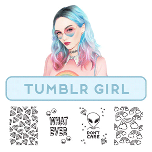 Tumblr Girl Plates
