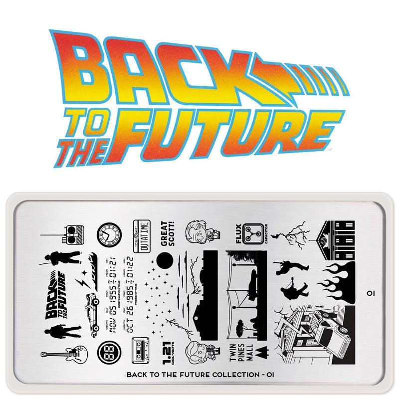 Back to the Future Plates
