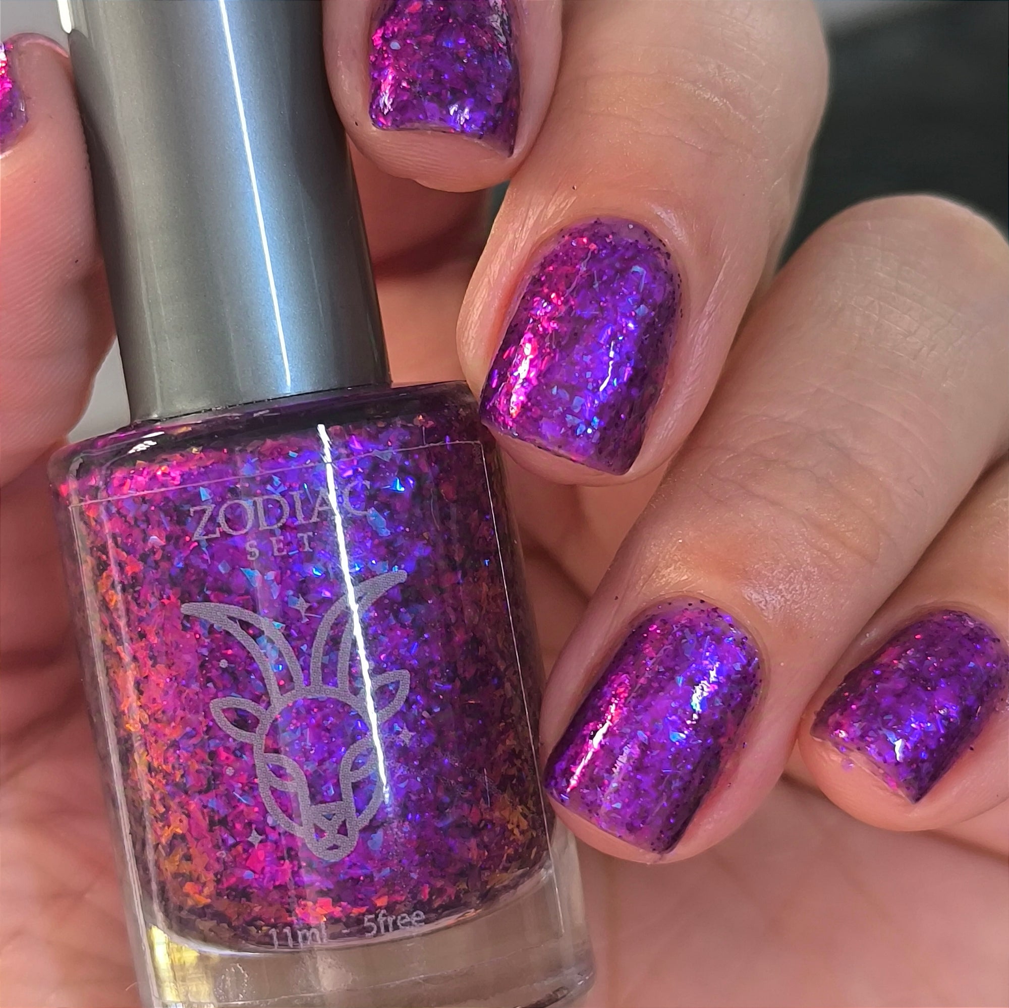 Zodiac Collab- Capricorn- Purple Fluorite