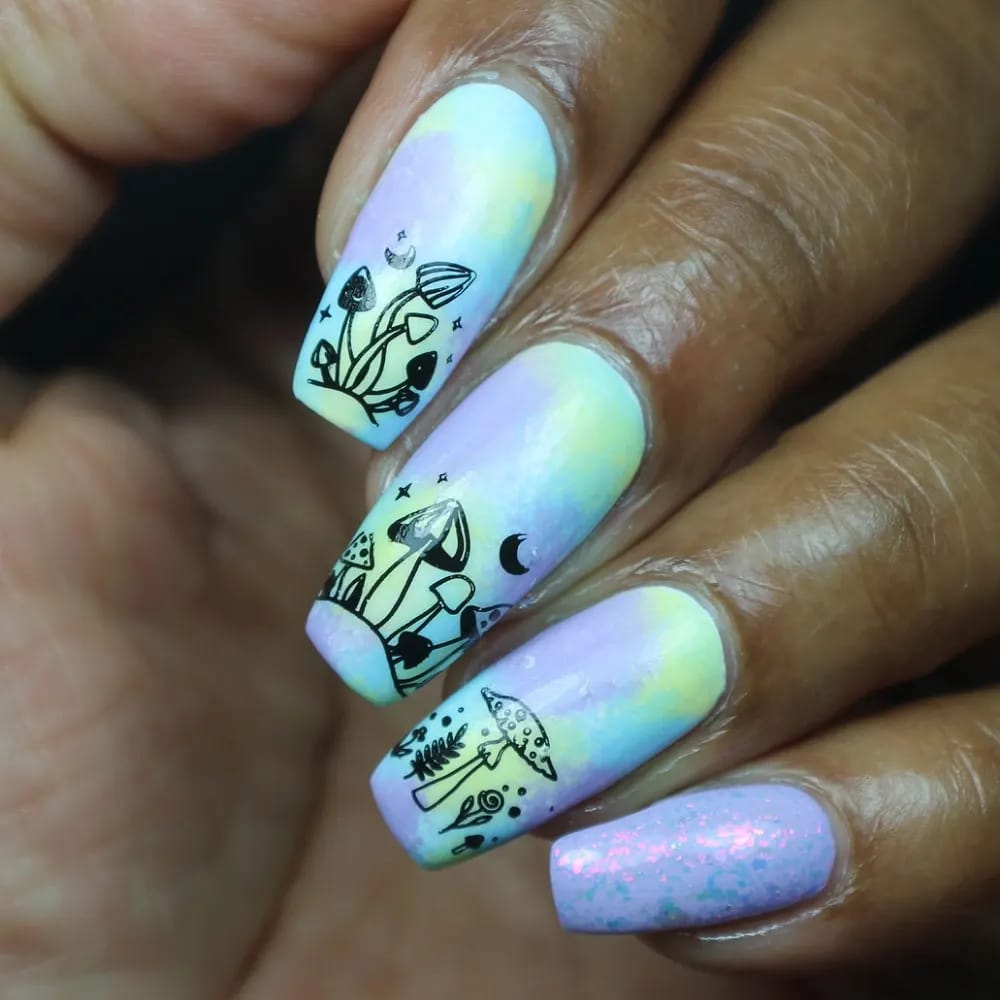 Hit the Bottle- Stamping Plate- Mystic Charm
