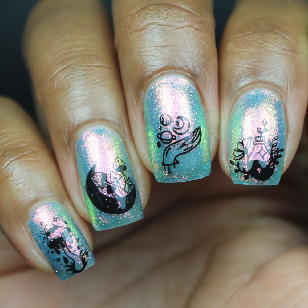 Hit the Bottle- Stamping Plate- Mystic Charm