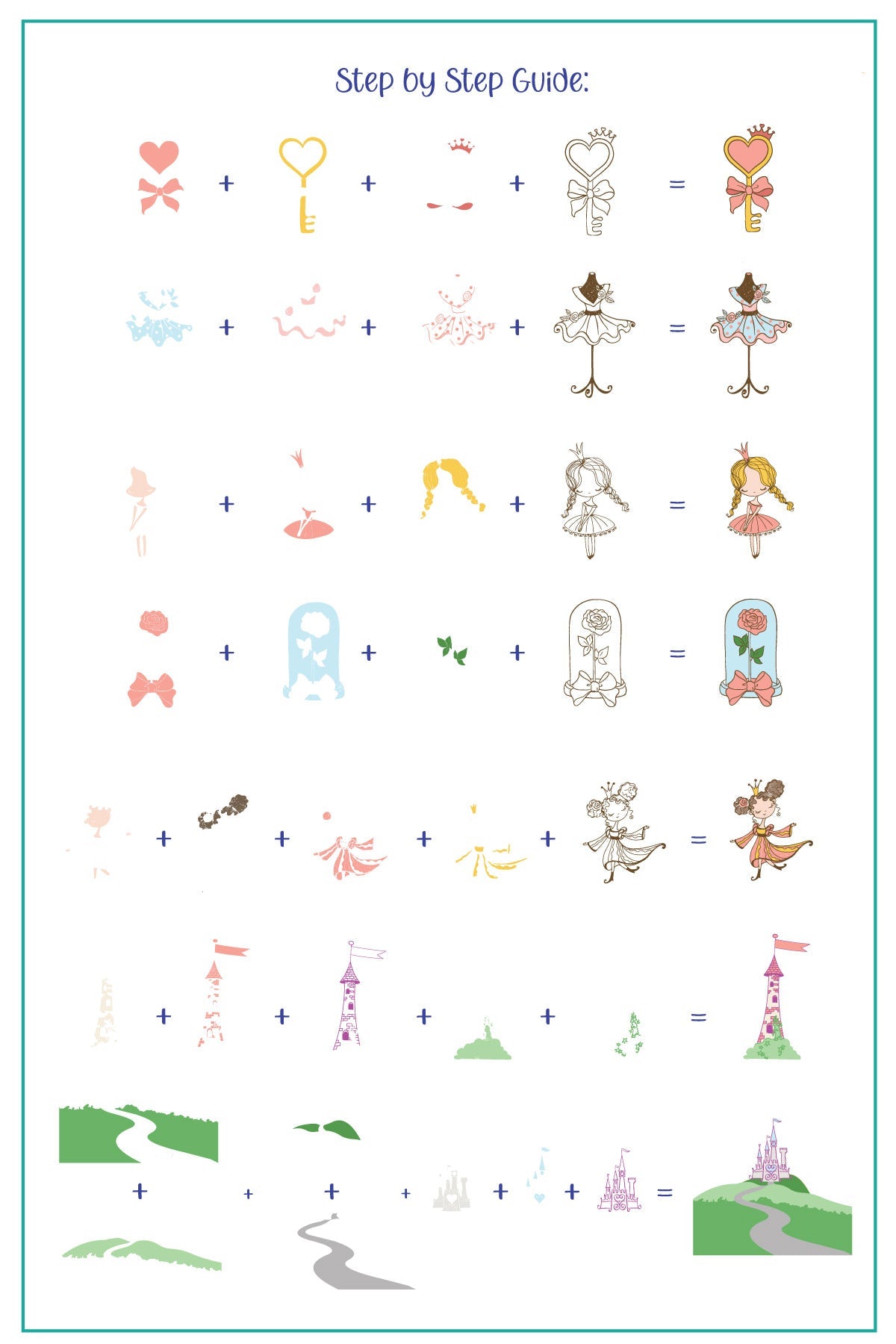 Clear Jelly Stamper- CjS-311- Once Upon a Time