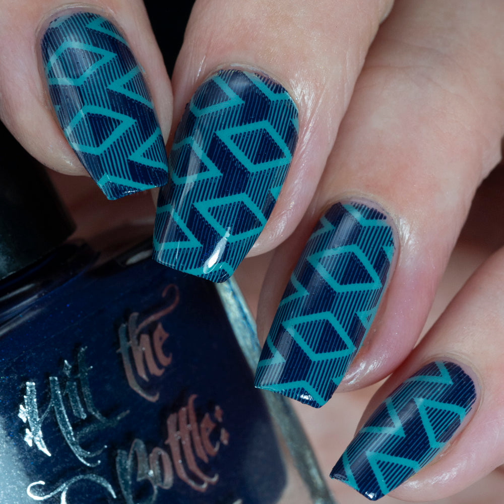 Hit the Bottle- Stamping Plate- Feast Your Eyes