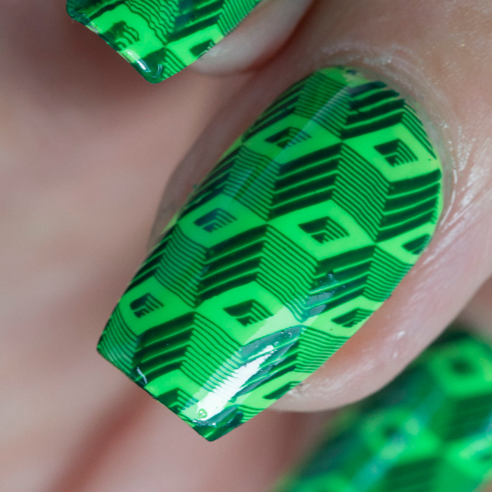 Hit the Bottle- Stamping Plate- Feast Your Eyes