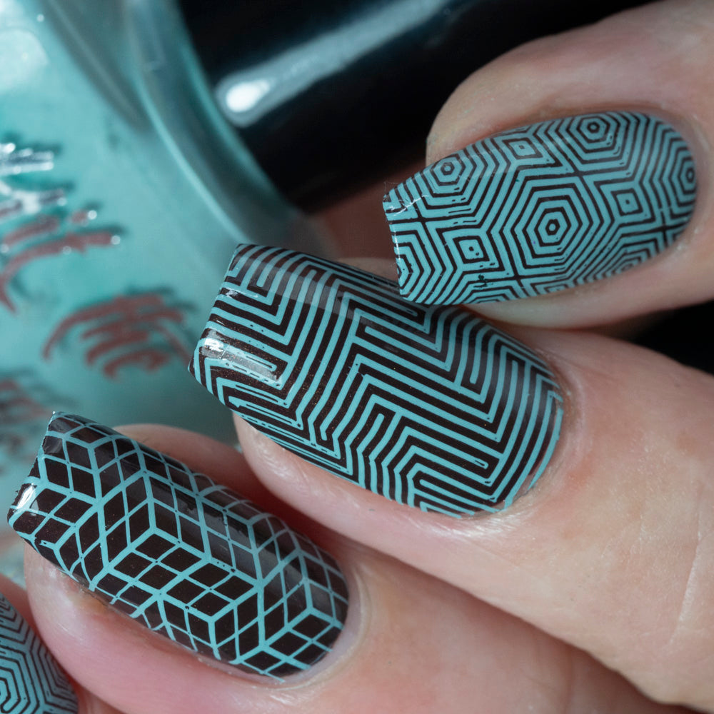 Hit the Bottle- Stamping Plate- Feast Your Eyes