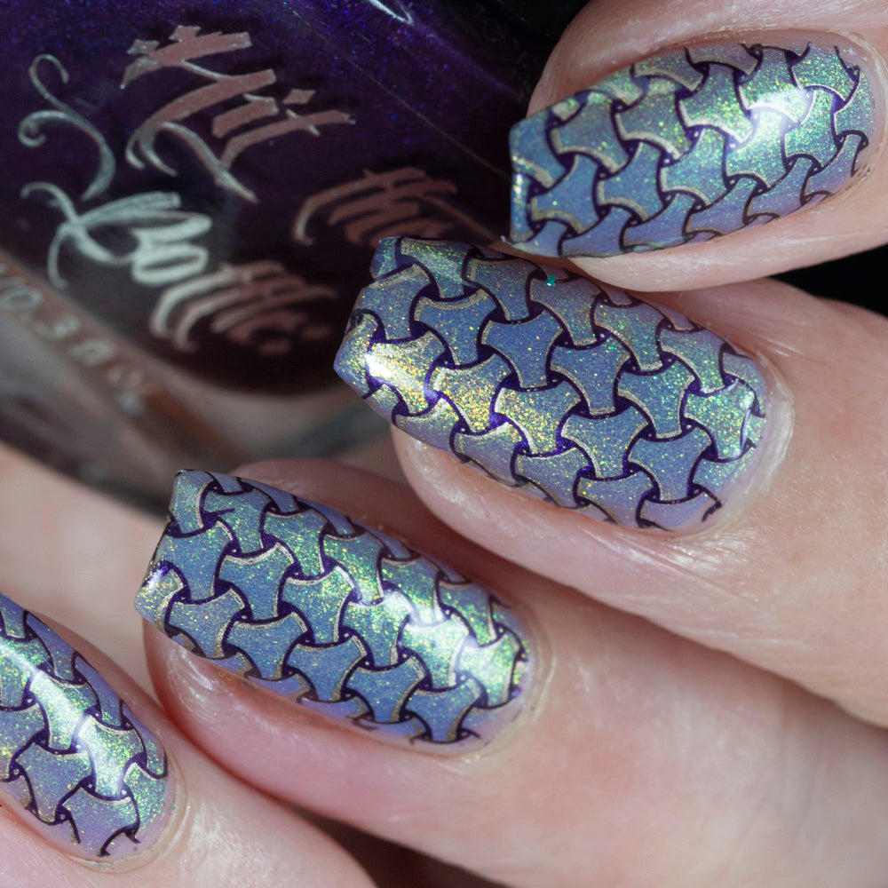Hit the Bottle- Stamping Plate- Feast Your Eyes
