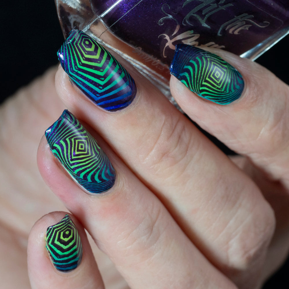 Hit the Bottle- Stamping Plate- Feast Your Eyes