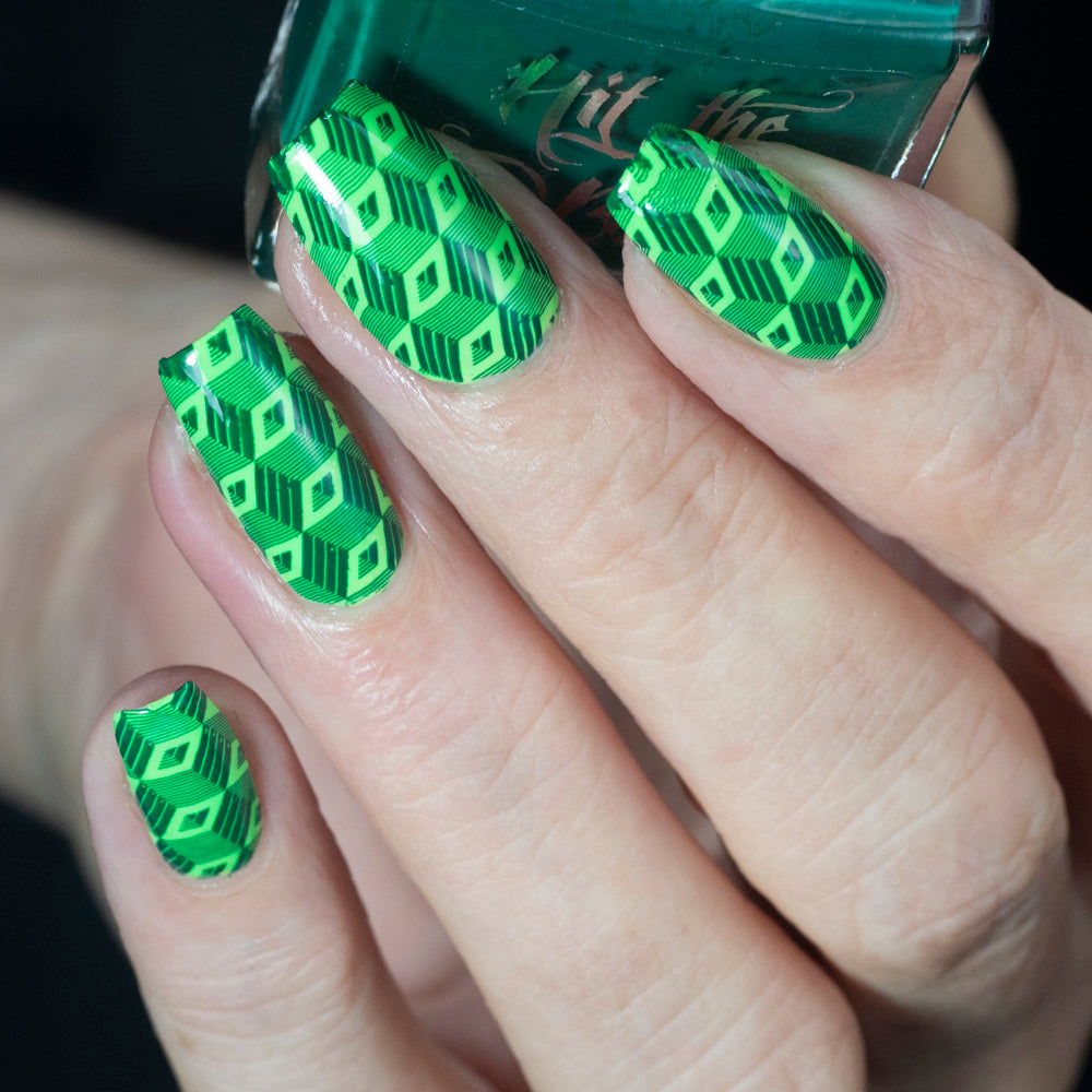 Hit the Bottle- Stamping Plate- Feast Your Eyes
