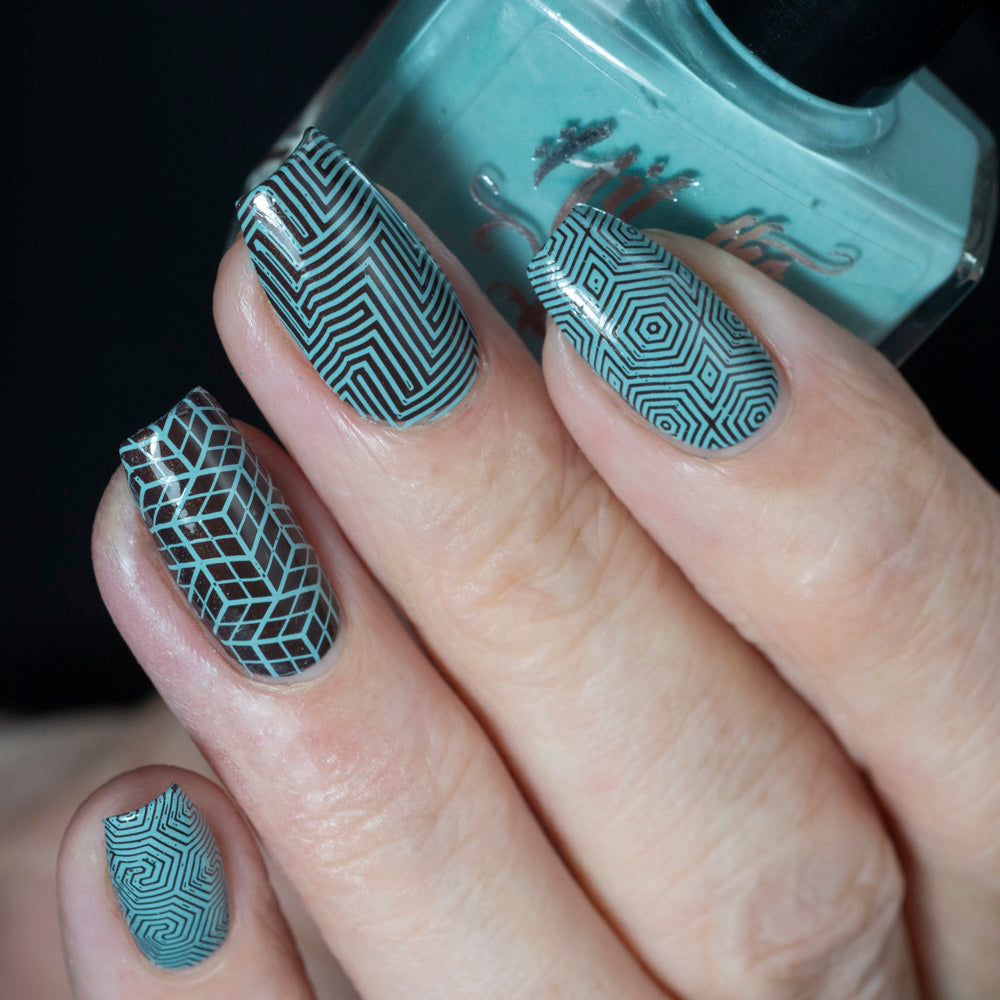 Hit the Bottle- Stamping Plate- Feast Your Eyes