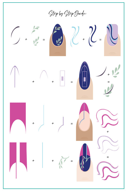 Clear Jelly Stamper- CjS-289- French Mani- Three