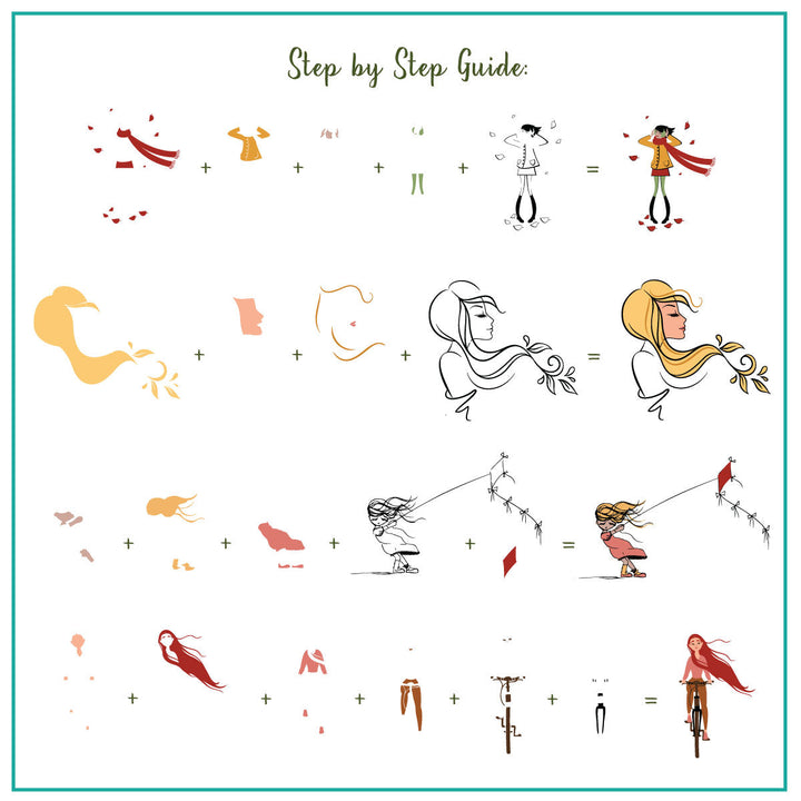 Clear Jelly Stamper- CjS-323- Fall Breeze