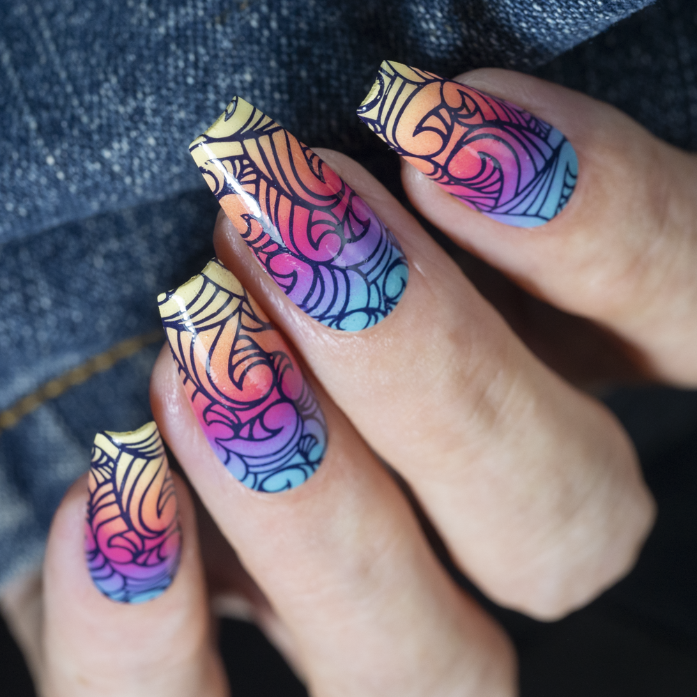 Hit the Bottle- Stamping Plate- Go Long 01