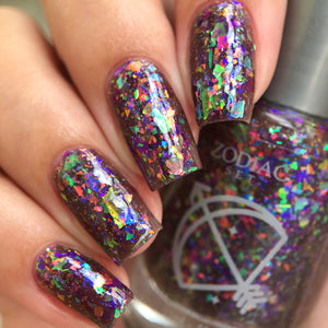 Zodiac Collab- Sagittarius- Black Noble Opal