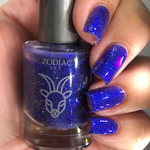 Zodiac Collab- Capricorn- Blue Calcite v.2