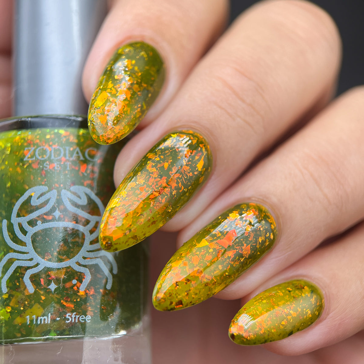 Zodiac Collab- Cancer- Yellow Fluorite