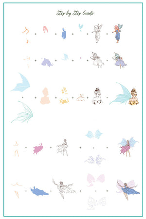 Clear Jelly Stamper- CjS-295- Land of the Fairies