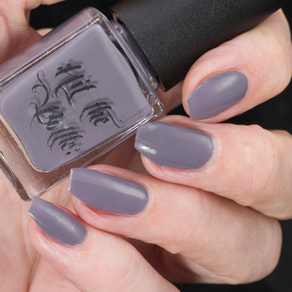 Hit the Bottle- Base Coat- Mid Gray Undies peel off base coat