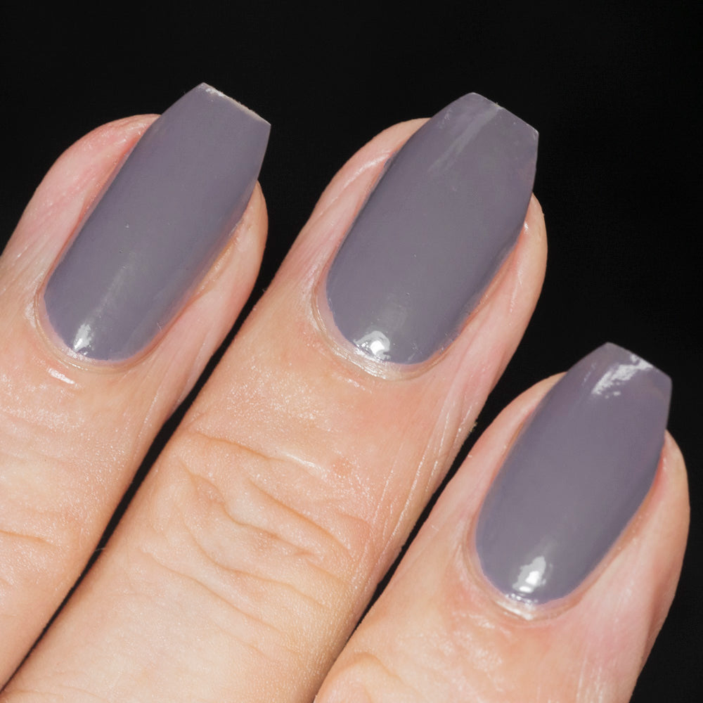 Hit the Bottle- Base Coat- Mid Gray Undies peel off base coat