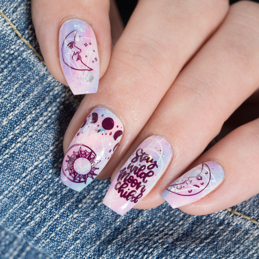 Hit the Bottle- Stamping Plate- Mystic Charm 02