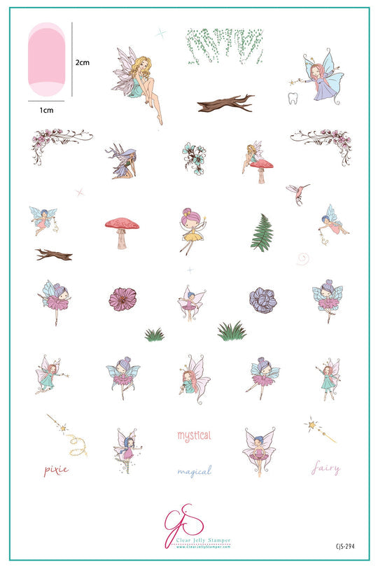 Clear Jelly Stamper- CjS-294- Mystical