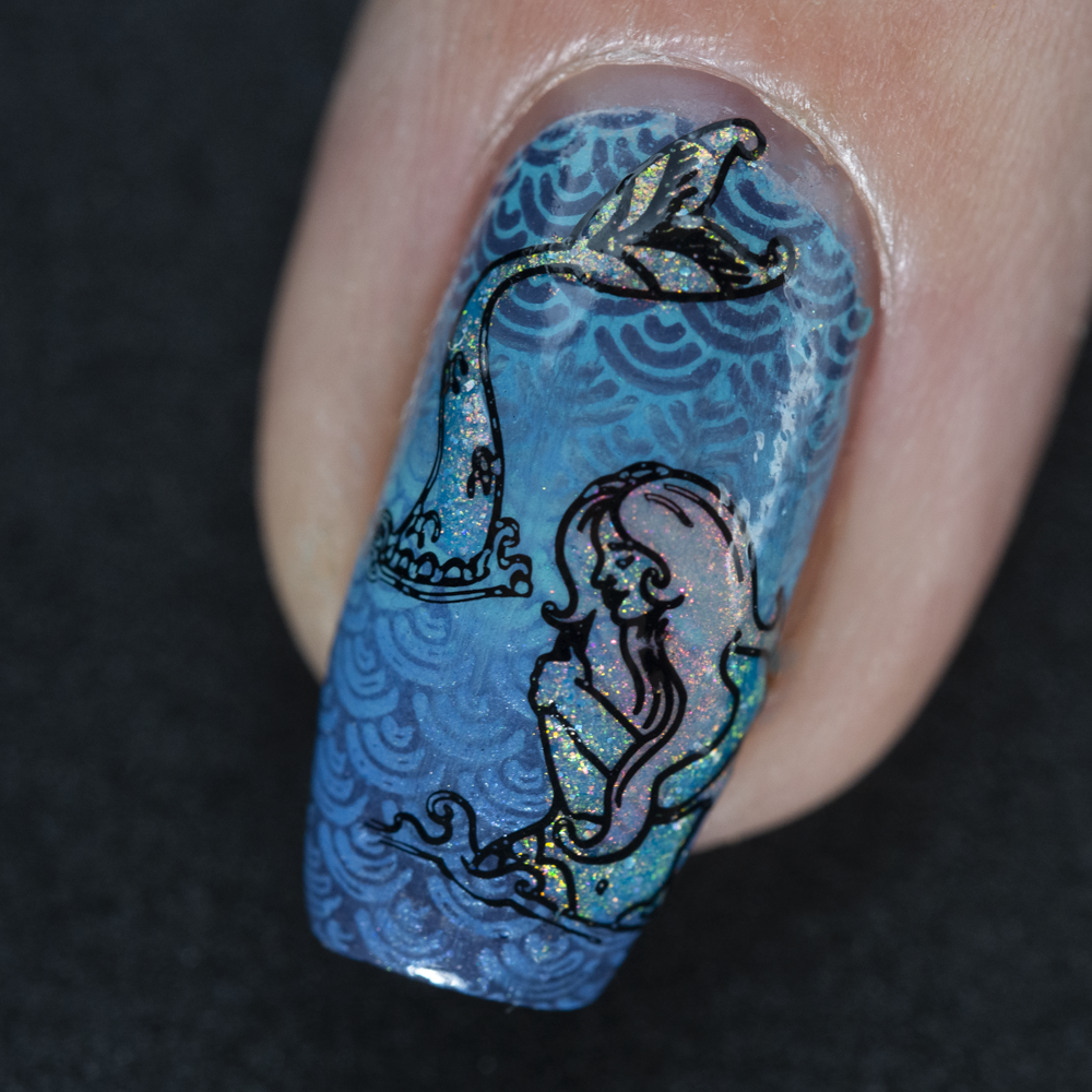 Hit the Bottle- Stamping Plate- Mystic Ocean 01