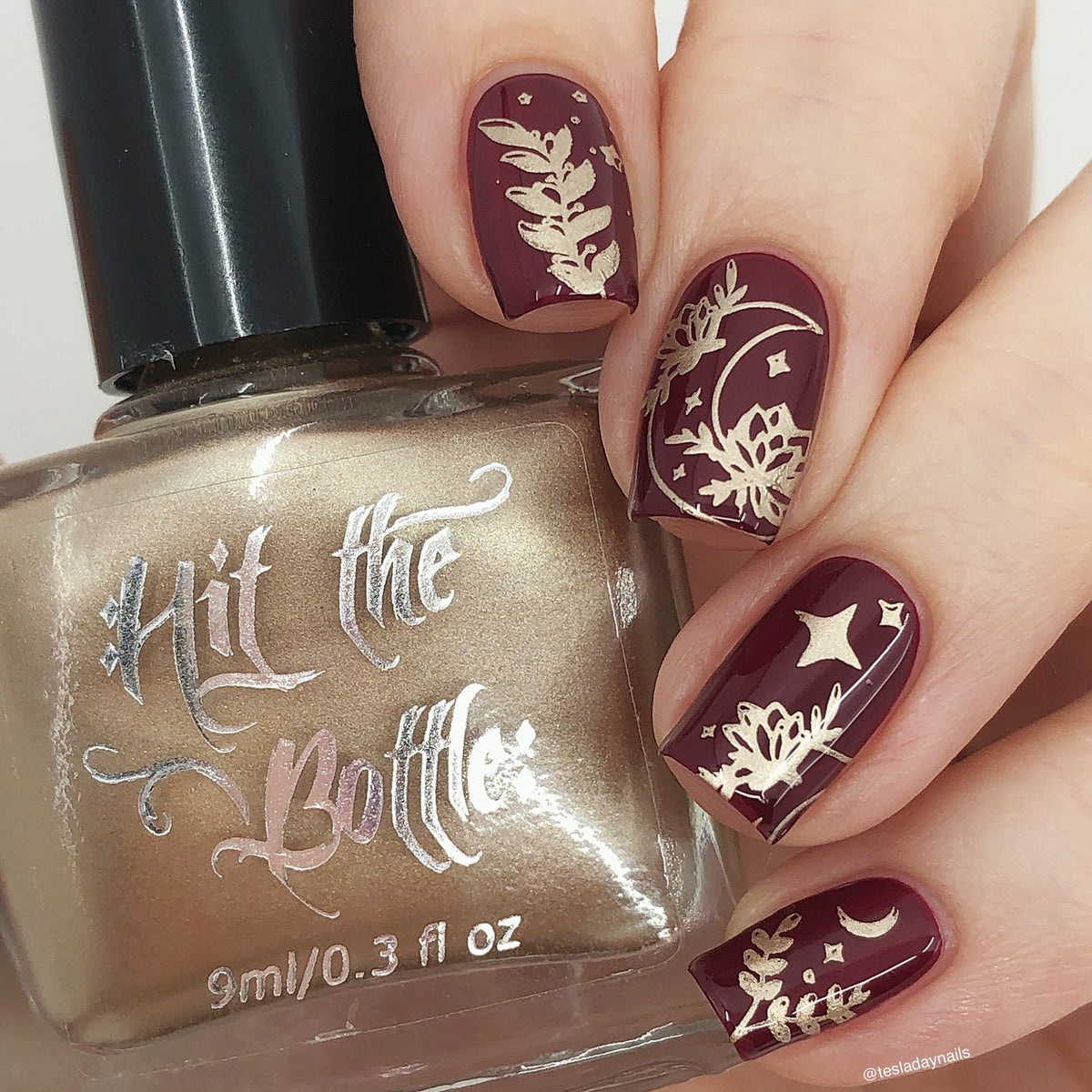 Hit the Bottle- Stamping Plate- Mystic Charm