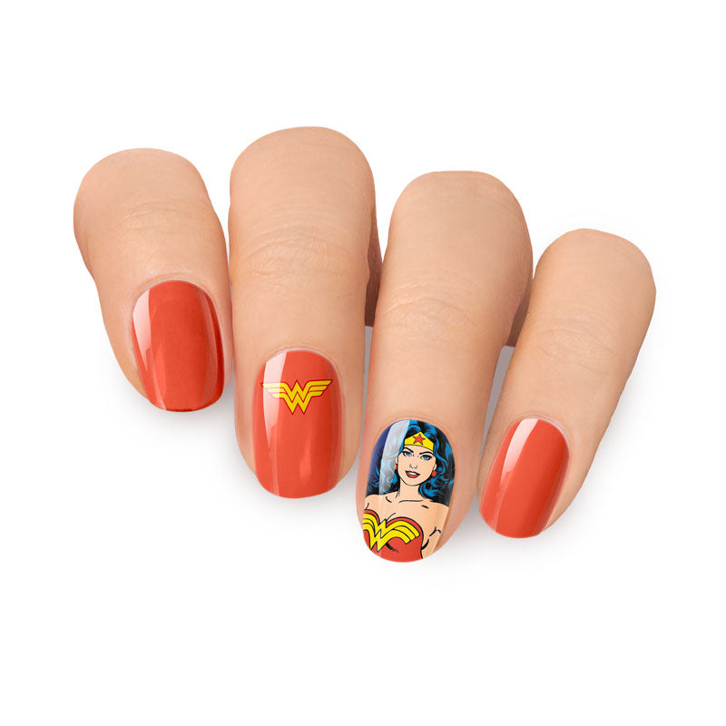 MoYou London- Wonder Woman 01 Gel Nail Strips