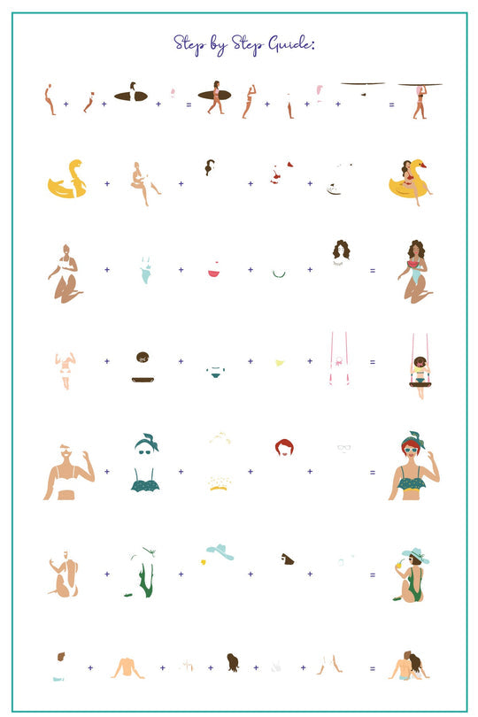 Clear Jelly Stamper- CjS-302- Sand in My Hair